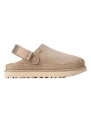 UGG Skórzane kapcie "Goldenstar" w kolorze beżowym rozmiar: 36. Brązowe kapcie damskie Ugg, ze skóry. Za 571.03 zł.