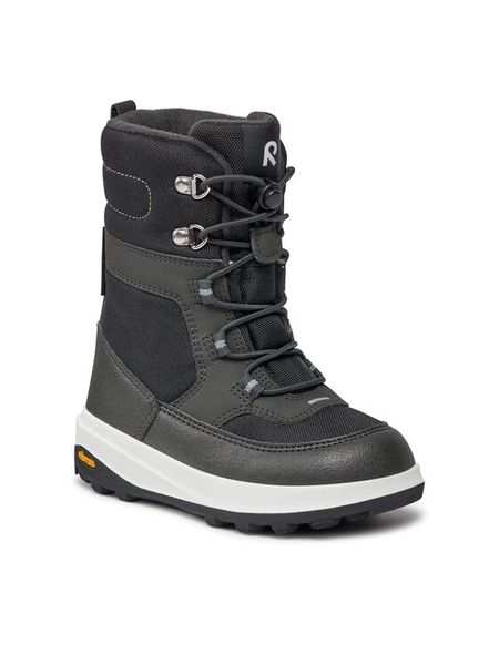 Reima Śniegowce Laplander 2.0 5400125A Czarny. Czarne kozaki dziewczęce Reima, bez wzorów, z materiału, bez obcasa, bez zapięcia. Za 419.99 zł.