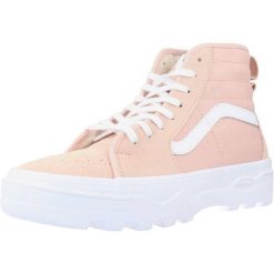 Tenisówki Vans Model Ua Sentry Sk8-hi Wc Kolor Rose. Czerwone trampki damskie Vans, bez wzorów, z tkaniny, bez zapięcia. Za 411.25 zł.