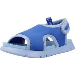 Sandały CAMPER OLAS SIERRA/MIRASAND Niebieski. Niebieskie sandały damskie Camper, bez wzorów, z tkaniny, bez obcasa, bez zapięcia. Za 272.75 zł.