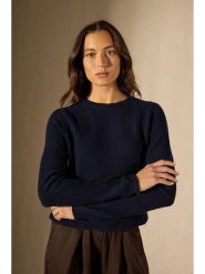 Perfect Cashmere Kaszmirowy sweter "Corva" w kolorze granatowym rozmiar: M. Niebieskie swetry klasyczne damskie Perfect Cashmere, m, z kaszmiru, bez kołnierzyka. Za 377.74 zł.