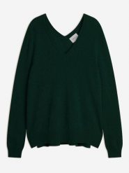 Perfect Cashmere Kaszmirowy sweter "Lova" w kolorze zielonym rozmiar: S. Zielone swetry klasyczne damskie Perfect Cashmere, s, z kaszmiru, bez kołnierzyka. Za 347.99 zł.