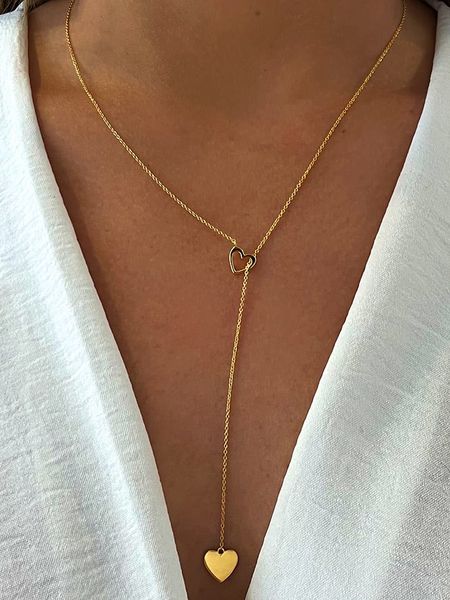 Les Petites Précieuses Pozłacany naszyjnik z elementem ozdobnym - dł. 55 cm rozmiar: onesize. Żółte naszyjniki damskie Les Petites Précieuses, pozłacane. Za 113.99 zł.