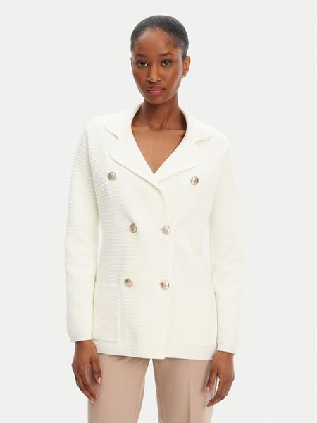 Marciano Guess Marynarka 5RGR10 5851Z Écru Regular Fit. Marynarki i żakiety damskie Marciano Guess, xl, z aplikacjami, z wiskozy. Za 439.99 zł.