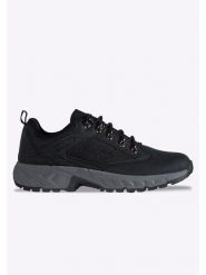 Lotto Buty trekkingowe w kolorze czarnym rozmiar: 43. Czarne obuwie trekkingowe damskie Lotto, z materiału, bez zapięcia. Za 119.95 zł.