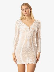 APART Sukienka w kolorze beżowym rozmiar: 38. Brązowe sukienki damskie Apart, bez wzorów, bez ramiączek. Za 239.99 zł.