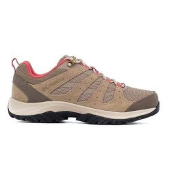 Buty trekkingowe damskie Columbia Redmond Iii. Brązowe obuwie trekkingowe damskie Columbia, z gumy, bez zapięcia. Za 319.99 zł.