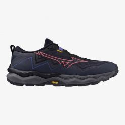 Buty do biegania damskie Mizuno Wave Daichi 9 GTX. Czarne obuwie sportowe damskie Mizuno, bez zapięcia, do biegania, mizuno wave. Za 549.99 zł.
