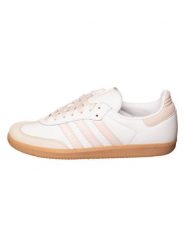 Adidas Skórzane sneakersy "Samba OG" w kolorze białym rozmiar: 43 1/3. Białe obuwie sportowe damskie Adidas, bez zapięcia. Za 373.35 zł.