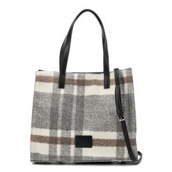 Beżowa Torebka Big Star Shopperka Damska. Brązowe kuferki damskie Big Star Accessories, ze skóry ekologicznej, na ramię, bez dodatków. Za 229.00 zł.