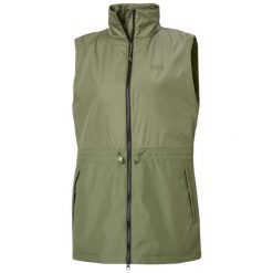 Damska kurtka bez rękawów Helly Hansen Essence Spring. Zielone kurtki damskie Helly Hansen, na lato, bez wzorów, bez kaptura. Za 425.50 zł.