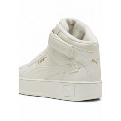 Damskie sneakersy Carina Street Mid WTR PUMA Vapor Gray Gold. Szare obuwie sportowe damskie Puma, bez zapięcia, trekkingowe. Za 279.00 zł.