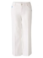 Oui Dżinsy - Comfort fit - w kolorze białym rozmiar: 36. Białe jeansy damskie Oui. Za 162.49 zł.