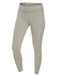 Alpine Pro Legginsy sportowe "Gobra" w kolorze khaki rozmiar: L. Brązowe legginsy damskie Alpine Pro, l, bez wzorów, z materiału. Za 184.89 zł.