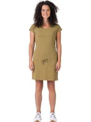 Hannah Sukienka "Catia II" w kolorze khaki rozmiar: 42. Brązowe sukienki damskie Hannah, bez wzorów, bez ramiączek. Za 126.75 zł.