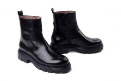 WONDERS A-4305 negro, botki damskie. Czarne botki damskie Wonders, bez obcasa, bez zapięcia. Za 759.90 zł.