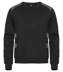 Clique Ambition Roundneck bluza unisex z poliestru z recyklingu — Pistol. Szare bluzy damskie CLIQUE, xl, bez wzorów, z bawełny, bez kaptura. Za 172.75 zł.