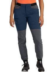 Haglöfs Spodnie funkcyjne "L,I,M Rugged" w kolorze granatowo-szarym rozmiar: 40. Niebieskie spodnie dresowe damskie Haglöfs, l, bez wzorów, z materiału. Za 304.99 zł.