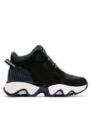 Sorel Sneakersy Kinetic™ Impact Caribou 2099121010 Czarny. Czarne obuwie sportowe damskie Sorel, ze skóry, bez zapięcia. Za 539.99 zł.
