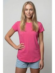 Alife and kickin Koszulka "Theres" w kolorze różowym rozmiar: M. Różowe bluzki damskie Alife and Kickin, m, bez wzorów, bez kołnierzyka, bez ramiączek. Za 60.99 zł.