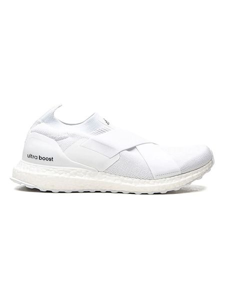 Adidas Sneakersy "Ultraboost" w kolorze białym rozmiar: 38. Białe obuwie sportowe damskie Adidas, bez zapięcia. Za 300.21 zł.