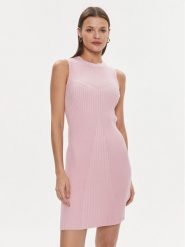 Guess Sukienka codzienna Allie W4RK20 Z2YN2 Różowy Bodycon Fit. Czerwone sukienki damskie Guess, z aplikacjami, z syntetyku, bez ramiączek. Za 269.99 zł.
