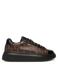 Liu Jo Sneakersy Babol 01 BF5059 EX323 Czarny. Czarne obuwie sportowe damskie Liu Jo, ze skóry, bez zapięcia. Za 399.99 zł.