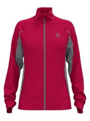 Odlo Kurtka softshellowa "Sport Tech" w kolorze czerwonym rozmiar: S. Czerwone kurtki sportowe damskie ODLO, s, bez wzorów, bez kaptura. Za 245.96 zł.