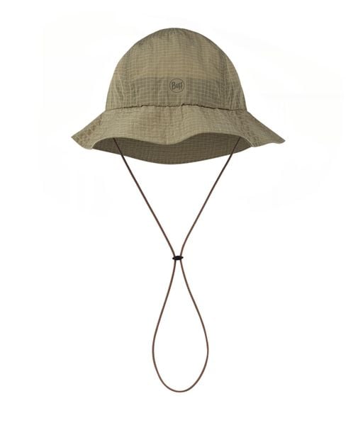 Kapelusz BUFF GO BUCKET HAT SOLID. Zielone kapelusze damskie Buff, bez wzorów, klasyczne. Za 139.99 zł.