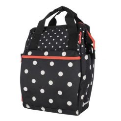 Torba na bagaż ROOMY GT, mieszane kropki. Czarne shopper bag KLICKFIX, bez wzorów, bez dodatków. Za 437.55 zł.