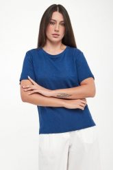 T-shirt lniany Pelota WEEKEND MAX MARA. T-shirty damskie Weekend Max Mara, m, bez wzorów, ze lnu, bez kołnierzyka. Za 609.00 zł.