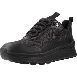 Buty GEOX D SPHERICA ACTIF X2 Czarny. Czarne obuwie trekkingowe damskie Geox, ze skóry, bez zapięcia. Za 482.99 zł.