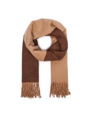 Guess Szalik AW5675 POL03 Brązowy. Brązowe szaliki damskie Guess, z aplikacjami, z poliesteru. Za 194.99 zł.