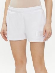 Replay Szorty sportowe W8047B.000.23650P Biały Regular Fit. Białe spodenki sportowe damskie Replay, l, bez wzorów, z bawełny. Za 369.99 zł.