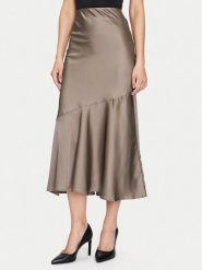 Guess Spódnica midi New Linda W4YD1B WF1T2 Brązowy Regular Fit. Brązowe spódnice damskie Guess, xl, z aplikacjami, z syntetyku, midi. Za 309.99 zł.