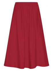 MOSS COPENHAGEN Spódnica w kolorze bordowym rozmiar: L. Czerwone spódnice damskie Moss Copenhagen, l, bez wzorów, z bawełny, maxi. Za 189.95 zł.