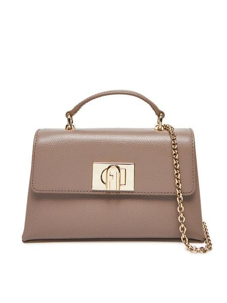 Furla Torebka 1927 WE00423 ARE000 CN 2572S Beżowy. Brązowe torebki wieczorowe damskie Furla, bez wzorów, ze skóry, bez dodatków. Za 919.99 zł.