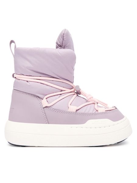 Moon Boot Śniegowce Jr Park lace Mid 80D3440070 S Różowy. Czerwone kozaki dziewczęce Moon Boot, bez wzorów, ze skóry, bez obcasa, bez zapięcia. Za 439.99 zł.