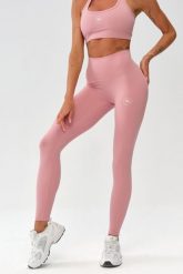 Damskie legginsy sportowe fitness Rough Radical Zoya Classic. Czerwone legginsy damskie ROUGH RADICAL, l, bez wzorów, z elastanu, z podwyższonym stanem, na fitness i siłownię. Za 135.92 zł.