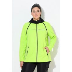Damskie Kurtka funkcyjna 2w1 HYPRAR hydrofobowa stójka. Zielone kurtki damskie Ulla Popken, plus size, bez wzorów, z materiału, bez kaptura. W wyprzedaży za 383.99 zł.