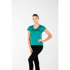 Koszulka turystyczna damska Woolona Calima 100% Merino. Zielone koszulki sportowe damskie WOOLONA, l, bez wzorów, bez ramiączek. W wyprzedaży za 261.00 zł.