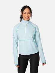 KARI TRAA Kurtka polarowa "Mika" w kolorze błękitnym rozmiar: XL. Niebieskie kurtki damskie Kari Traa, xl, bez wzorów, z polaru, bez kaptura. Za 173.99 zł.