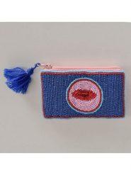 Boltze Kosmetyczka "Velantra" w kolorze niebiesko-jasnoróżowym - 12 x 8 cm rozmiar: onesize. Niebieskie kosmetyczki damskie Boltze, bez wzorów, z materiału. Za 31.95 zł.