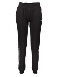 Mizuno Spodnie dresowe "Mizuno" w kolorze czarnym rozmiar: S. Czarne spodnie dresowe damskie Mizuno, s, bez wzorów, z dresówki. Za 144.95 zł.