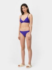 4F Dół od bikini damski XXL. Czerwone bikini 4F, bez wzorów, z materiału. W wyprzedaży za 9.99 zł.