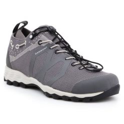 Buty Garmont Agamura Knit Wms W 481036-609 szare. Szare obuwie trekkingowe damskie z materiału, bez zapięcia. Za 731.28 zł.