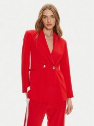Maryley Marynarka 24EB212/04FI Czerwony Regular Fit. Czerwone marynarki i żakiety damskie Maryley, m, bez wzorów, z syntetyku. Za 329.99 zł.