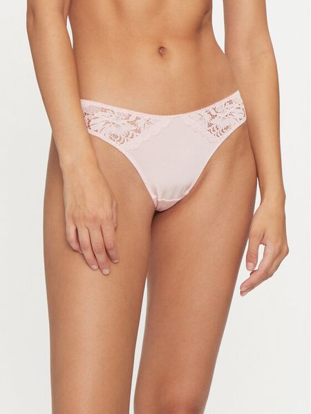 Hunkemöller Stringi Andrea 205413 Różowy. Czerwone stringi Hunkemöller, bez wzorów, z syntetyku. Za 59.99 zł.