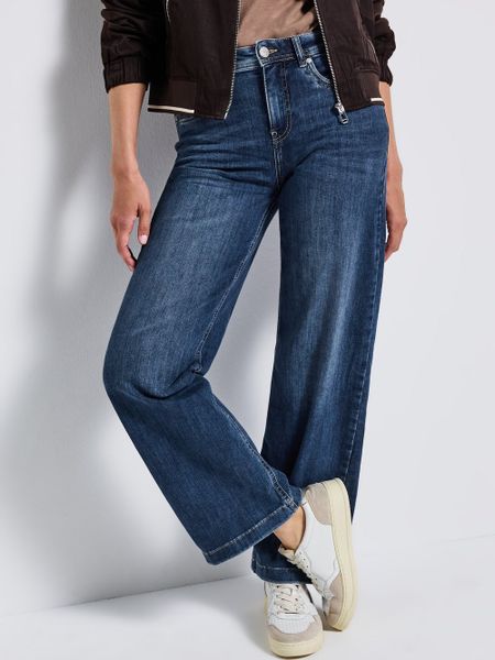 Street One Dżinsy Kobiety Bawełna niebieski, 34-30. Niebieskie jeansy damskie Street One. Za 299.95 zł.