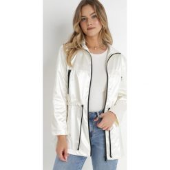 Biała Kurtka Layna. Białe kurtki damskie Born2be, l, bez wzorów, bez kaptura. Za 169.99 zł.